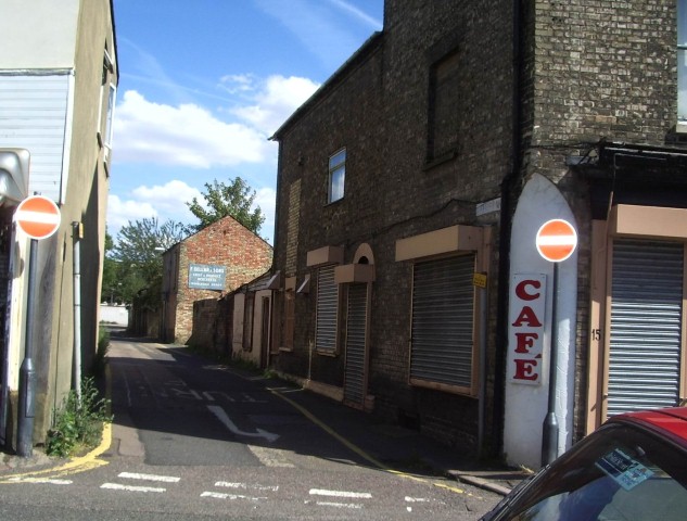 Bonds Lane and old band room 2009